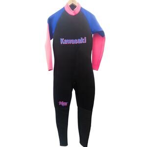 Kawasaki Neoprene Full Wetsuit Purple Pink Women's Medium